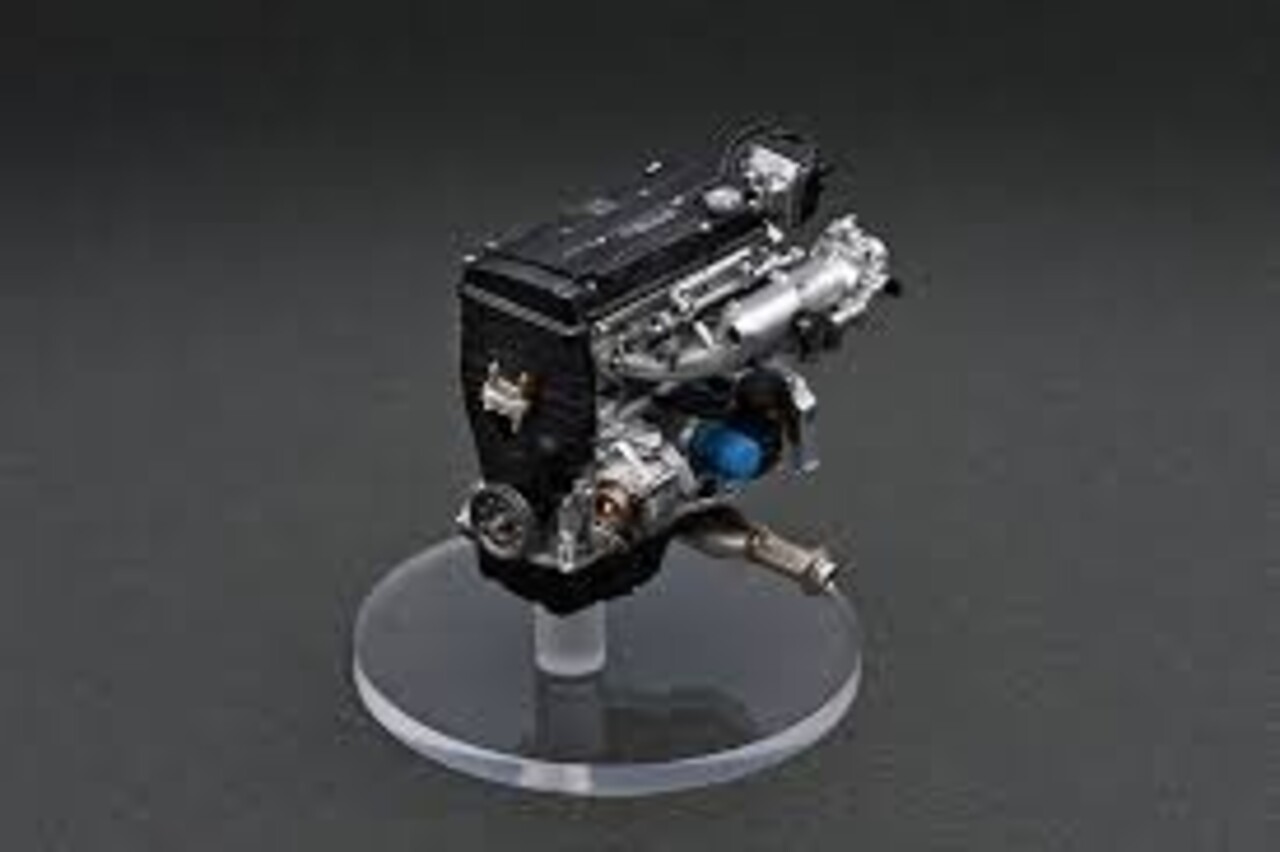 Honda Honda Civic (EG6) #53 'Zero Fighter' + VTEC (B16A) Engine - 1:18 - Ignition Model