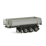 WSI Models Half Pipe Tipper Trailer (3 Axle) - 1:50 - WSI Models