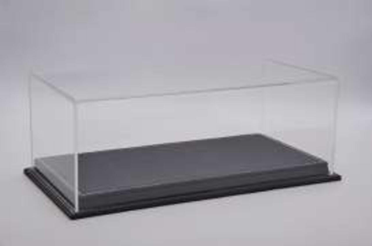 Atlantic Acrylic Display Case Mulhouse CARBON Black Leather Base - 1:24 - Atlantic Atlantic Acrylic Display Case Mulhouse CARBON Black Leather Base - 1:24 - Atlantic