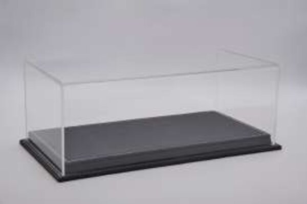 Atlantic Acrylic Display Case Mulhouse CARBON Black Leather Base - 1:24 - Atlantic Atlantic Acrylic Display Case Mulhouse CARBON Black Leather Base - 1:24 - Atlantic