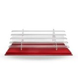 Atlantic Scale Ladder Display + Red Leather Base and Case - 1:64 - Atlantic Atlantic Scale Ladder Display + Red Leather Base and Case - 1:64 - Atlantic