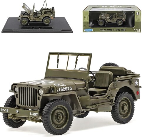 Jeep Jeep Willys MB 1941 - 1:18 - Welly