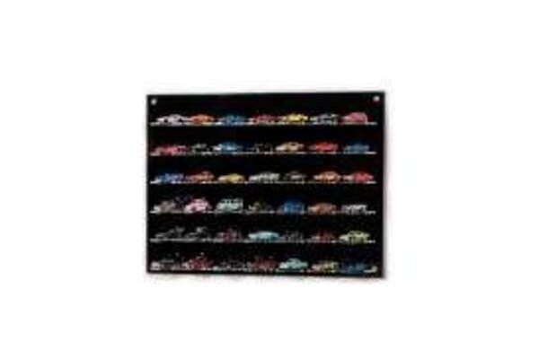 Atlantic Wall Mounted Display Case (Angled Display) for 42 Cars. - 1:64 - Atlantic Atlantic Wall Mounted Display Case (Angled Display) for 42 Cars. - 1:64 - Atlantic