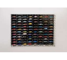 Atlantic Wall Mounted Display Case for 96 Cars - 1:64 - Atlantic Atlantic Wall Mounted Display Case for 96 Cars - 1:64 - Atlantic