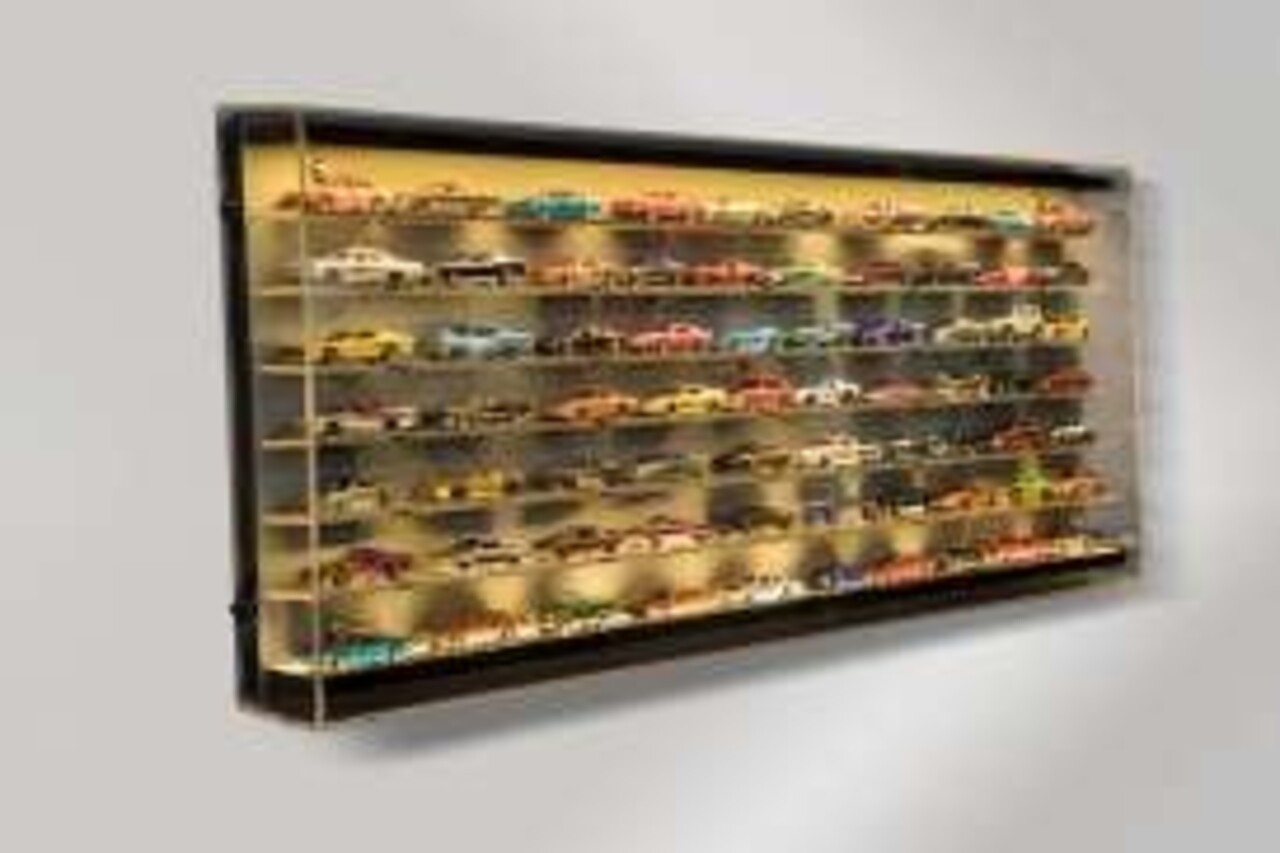 Atlantic Wall Mounted Illuminated Display Case for 70 Cars - 1:64 - Atlantic
