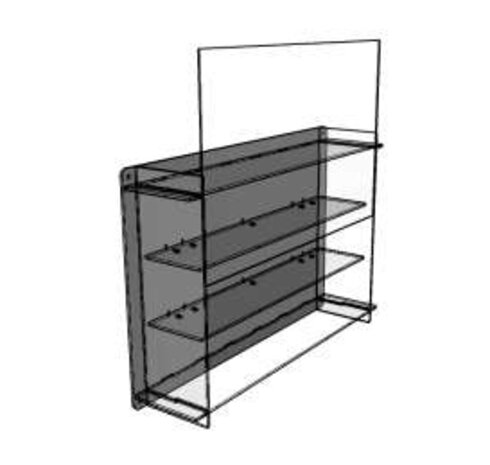 Atlantic Acrylic Multicase For Six 1:24 Scale Cars (3x2) - 1:24 - Atlantic Atlantic Acrylic Multicase For Six 1:24 Scale Cars (3x2) - 1:24 - Atlantic