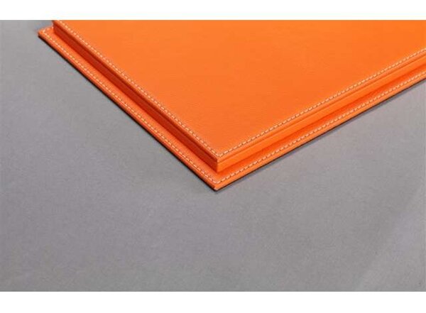 Atlantic Mulhouse Acrylic Display Case + Orange Leather Base - 1:8 - Atlantic Atlantic Mulhouse Acrylic Display Case + Orange Leather Base - 1:8 - Atlantic