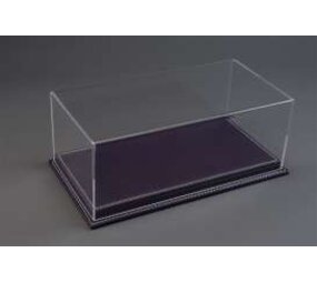 Atlantic Acrylic Display Case Mulhouse Purple Leather Base - 1:8 - Atlantic