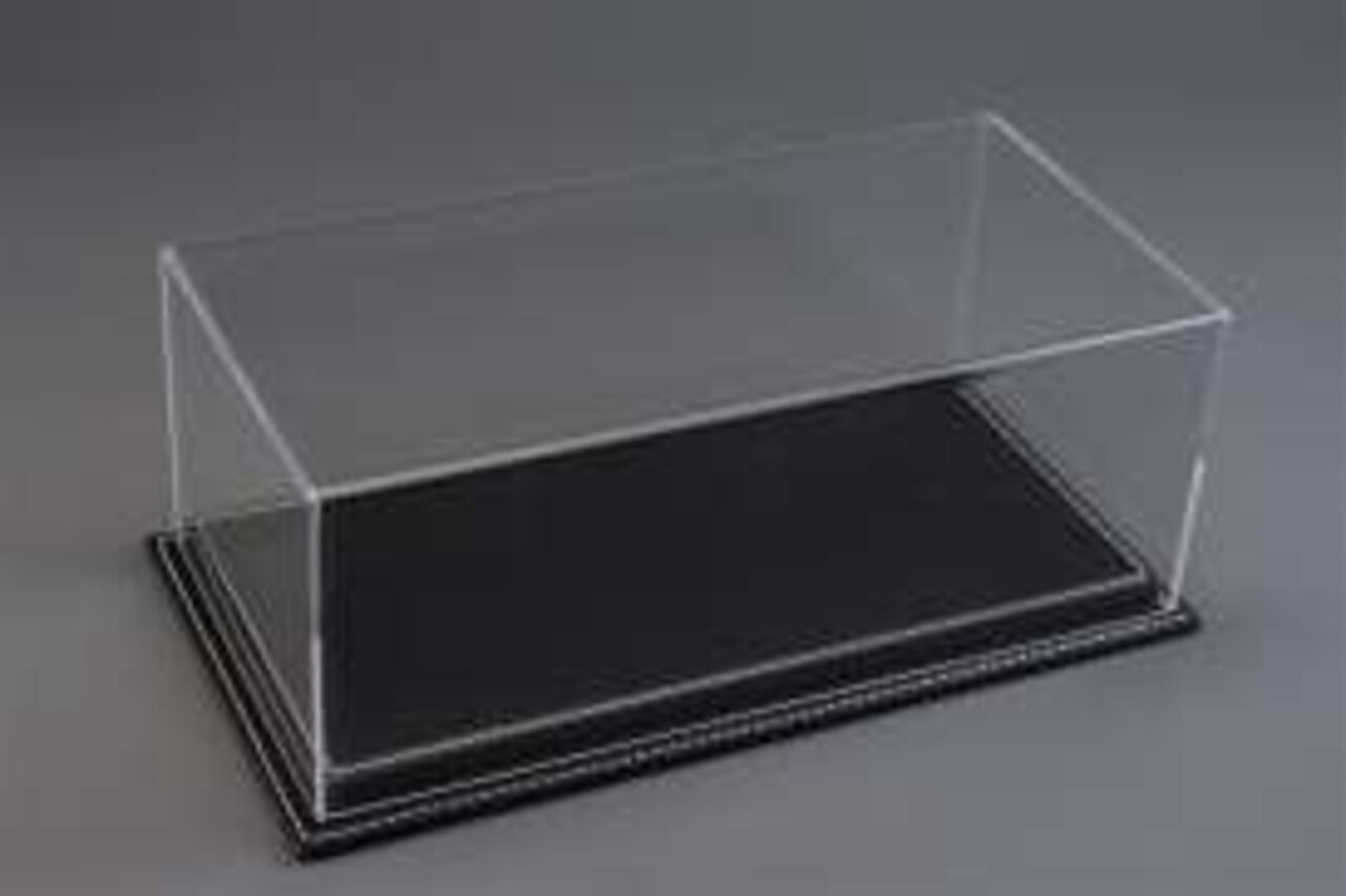 Atlantic Mulhouse XL Display Case + Black Leather Base - 1:18 - Atlantic Atlantic Mulhouse XL Display Case + Black Leather Base - 1:18 - Atlantic