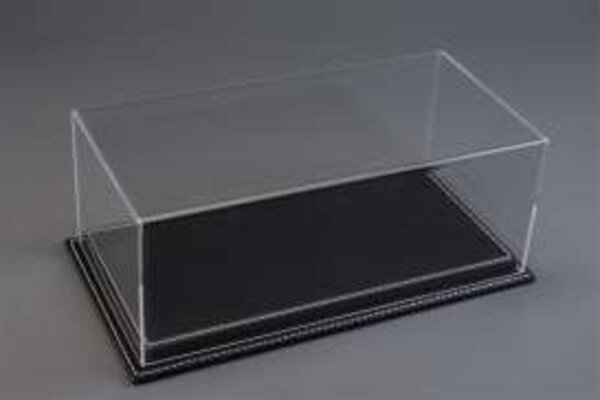 Atlantic Mulhouse XL Display Case + Black Leather Base - 1:18 - Atlantic Atlantic Mulhouse XL Display Case + Black Leather Base - 1:18 - Atlantic