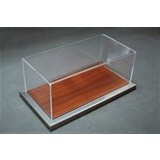 Atlantic Goodwood Deluxe Display Case + Metal + Mahogany Wood Combo Base - 1:43 - Atlantic Atlantic Goodwood Deluxe Display Case + Metal + Mahogany Wood Combo Base - 1:43 - Atlantic