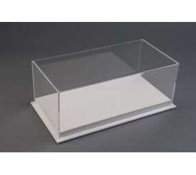 Atlantic Mulhouse Deluxe Display Case + White  Leather Base - 1:24 - Atlantic Atlantic Mulhouse Deluxe Display Case + White  Leather Base - 1:24 - Atlantic