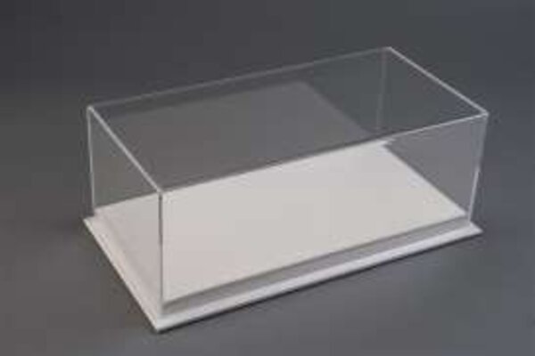 Atlantic Mulhouse Deluxe Display Case + White Leather Base - 1:24 - Atlantic Atlantic Mulhouse Deluxe Display Case + White Leather Base - 1:24 - Atlantic