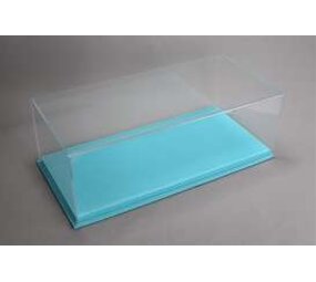 Atlantic Mulhouse Deluxe Display Case + Turquoise Leather Base - 1:24 - Atlantic Atlantic Mulhouse Deluxe Display Case + Turquoise Leather Base - 1:24 - Atlantic
