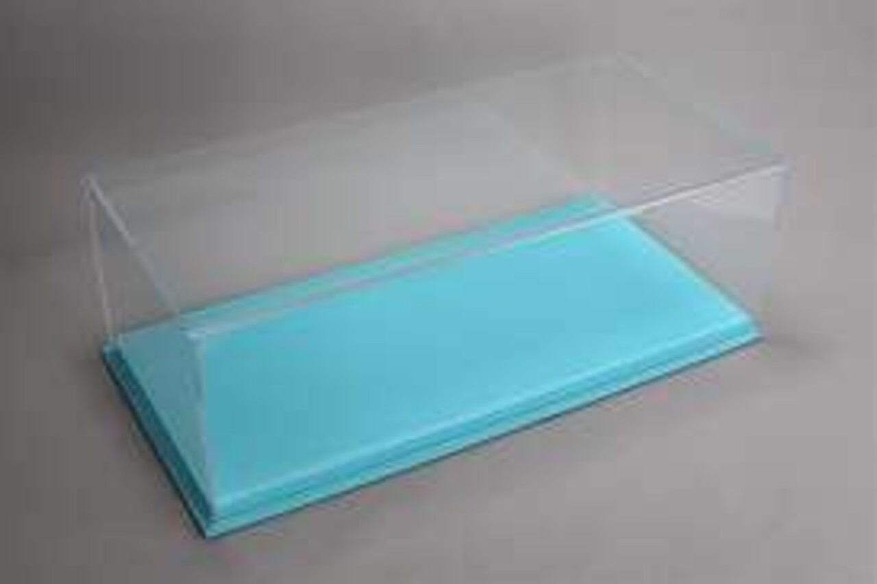 Atlantic Mulhouse Display Case + Turquoise Leather Base  - 1:18 - Atlantic Atlantic Mulhouse Display Case + Turquoise Leather Base  - 1:18 - Atlantic