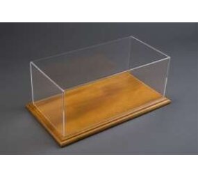 Atlantic Aichi Deluxe Display Case + Lime Wood Base Narrow Edge - 1:24 - Atlantic Atlantic Aichi Deluxe Display Case + Lime Wood Base Narrow Edge - 1:24 - Atlantic