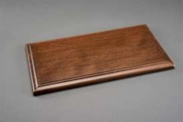 Atlantic Molsheim Deluxe Display Case + Mahogany Wood Base Wide Edge - 1:43 - Atlantic