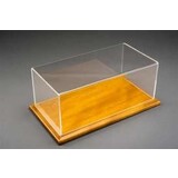 Atlantic Molsheim Deluxe Display Case + Cherry Wood Base Wide Edge - 1:24 - Atlantic Atlantic Molsheim Deluxe Display Case + Cherry Wood Base Wide Edge - 1:24 - Atlantic