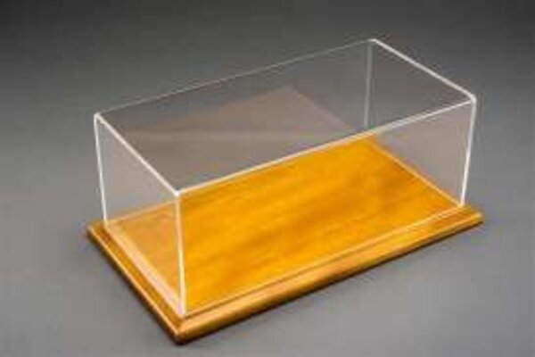 Atlantic Molsheim Deluxe Display Case + Cherry Wood Base Wide Edge - 1:24 - Atlantic Atlantic Molsheim Deluxe Display Case + Cherry Wood Base Wide Edge - 1:24 - Atlantic