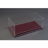 Atlantic Mulhouse Deluxe Display Case + Burgundy Leather Base - 1:18 - Atlantic Atlantic Mulhouse Deluxe Display Case + Burgundy Leather Base - 1:18 - Atlantic