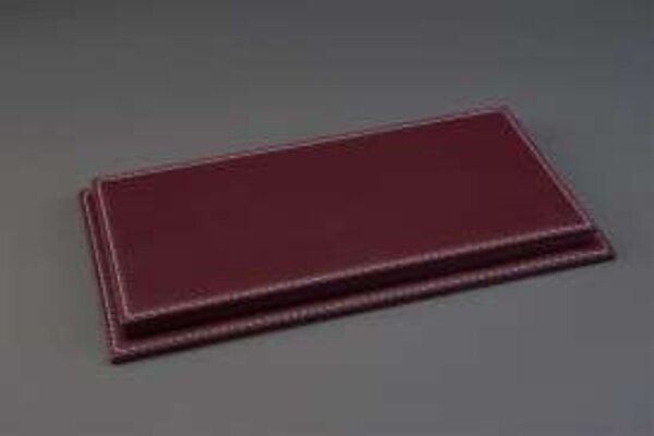 Atlantic Mulhouse Deluxe Display Case + Burgundy Leather Base - 1:18 - Atlantic