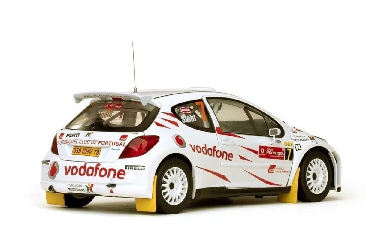 Peugeot Peugeot 207 S2000 #7 Rally de Portugal 2008 - 1:18 - Sun Star Peugeot Peugeot 207 S2000 #7 Rally de Portugal 2008 - 1:18 - Sun Star