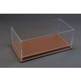 Atlantic Molsheim Deluxe Display Case + Brown Leather Base  - 1:12 - Atlantic Atlantic Molsheim Deluxe Display Case + Brown Leather Base  - 1:12 - Atlantic