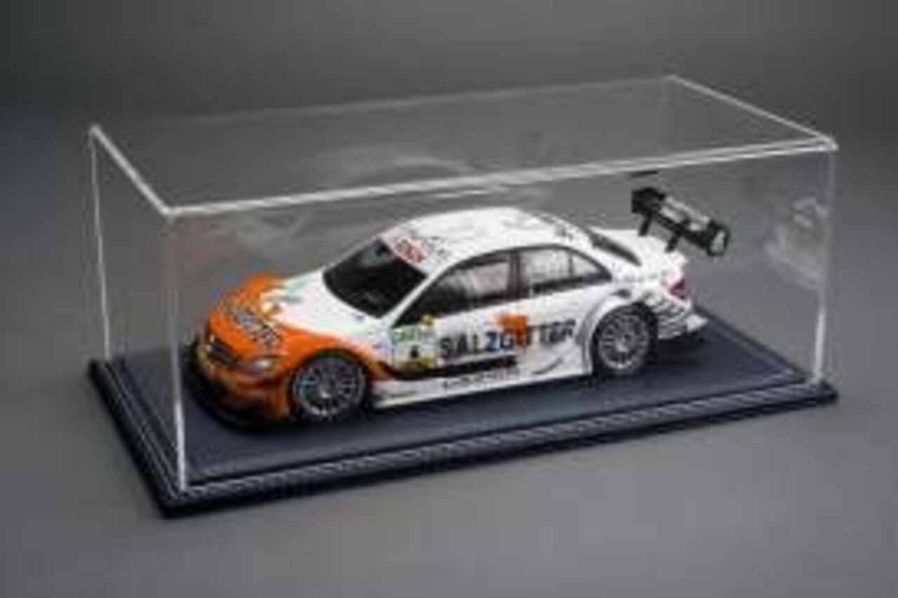 Atlantic Maranello Deluxe Display Case + Dark Blue Leather Base - 1:43 - Atlantic Atlantic Maranello Deluxe Display Case + Dark Blue Leather Base - 1:43 - Atlantic