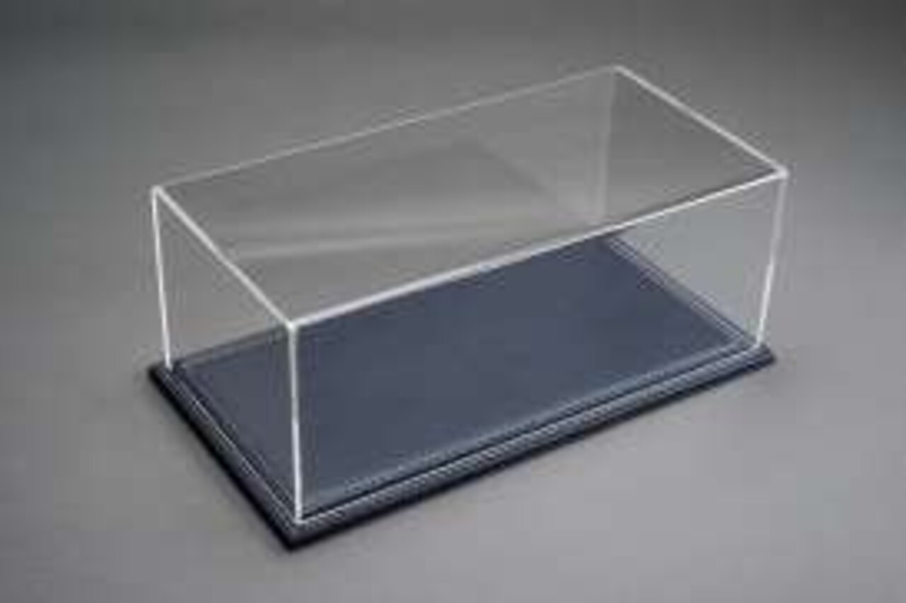 Atlantic Maranello Deluxe Display Case + Dark Blue Leather Base - 1:43 - Atlantic Atlantic Maranello Deluxe Display Case + Dark Blue Leather Base - 1:43 - Atlantic