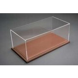 Atlantic Maranello Deluxe Display Case + Brown Leather Base - 1:24 - Atlantic Atlantic Maranello Deluxe Display Case + Brown Leather Base - 1:24 - Atlantic