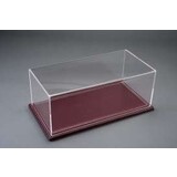 Atlantic Maranello Deluxe Display Case + Burgundy Leather Base - 1:18 - Atlantic Atlantic Maranello Deluxe Display Case + Burgundy Leather Base - 1:18 - Atlantic