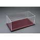 Atlantic Acrylic Display Case Maranello Burgundy Leather Base - 1:18 - Atlantic