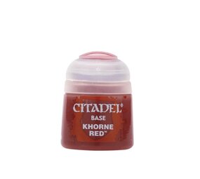 Games workshop Citadel Colour Base: Khorne Red (12ml) Games workshop Citadel Colour Base: Khorne Red (12ml)