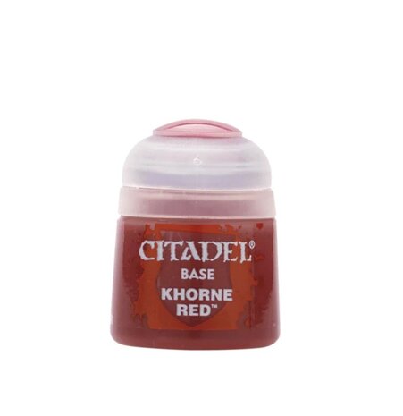 Games workshop Citadel Colour Base: Khorne Red (12ml) Games workshop Citadel Colour Base: Khorne Red (12ml)