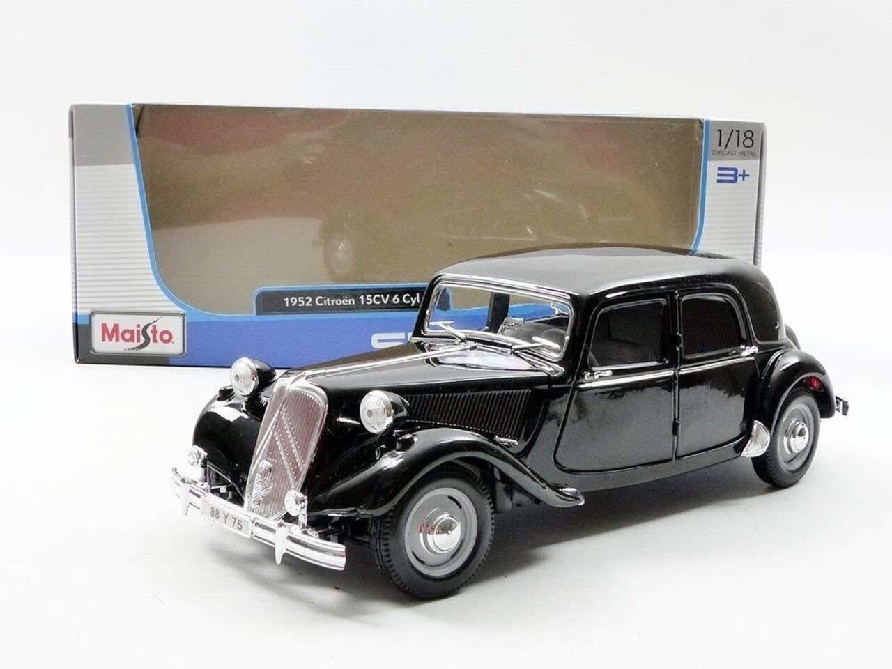 Citroen Citroën 15CV 6 Cyl 1952 - 1:18 - Maisto