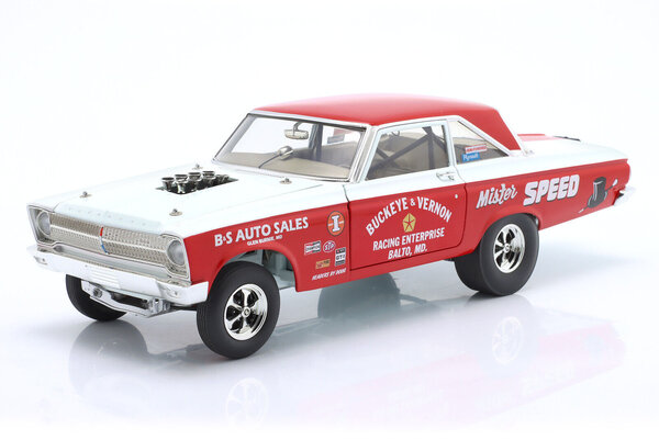 Plymouth Plymouth Coronet AWB 'Mister Speed' BS Auto Sales Racing 1965 - 1:18 - ACME Plymouth Plymouth Coronet AWB 'Mister Speed' BS Auto Sales Racing 1965 - 1:18 - ACME
