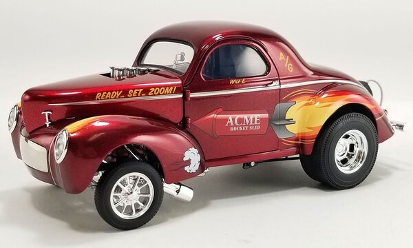 Ford Willys Rocket Gasser 'Sled' 1940 - 1:18 - ACME