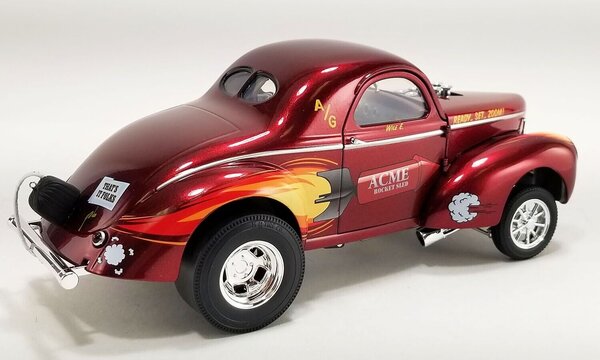 Ford Willys Rocket Gasser 'Sled' 1940 - 1:18 - ACME