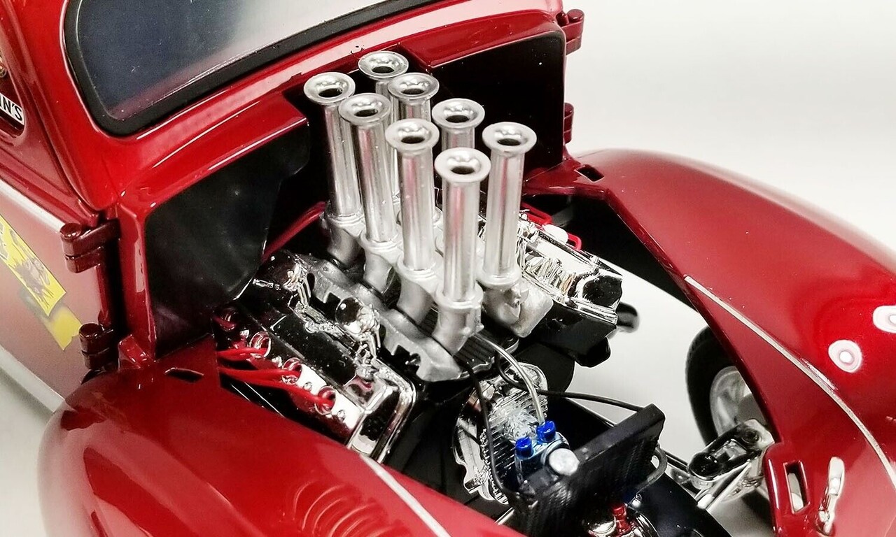 Ford Willys Rocket Gasser 'Sled Teixeira' 1940 - 1:18 - ACME Ford Willys Rocket Gasser 'Sled Teixeira' 1940 - 1:18 - ACME