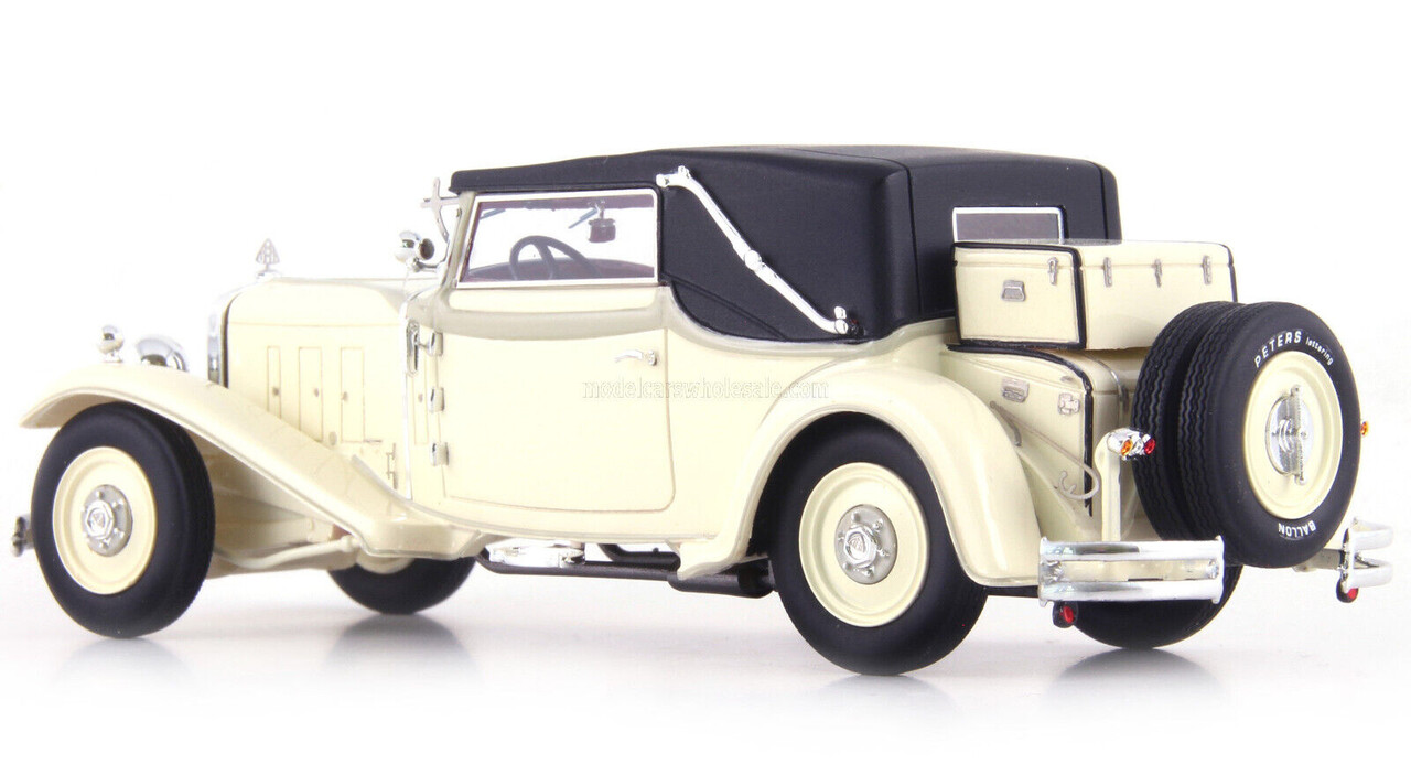 Maybach Maybach DS 8 Cabriolet Closed Zeppelin Germany 1930 - 1:43 - Autocult