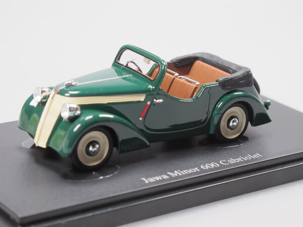 Jawa Jawa Minor 600 Cabriolet Open (CZ) 1938  - 1:43 - Autocult Jawa Jawa Minor 600 Cabriolet Open (CZ) 1938  - 1:43 - Autocult