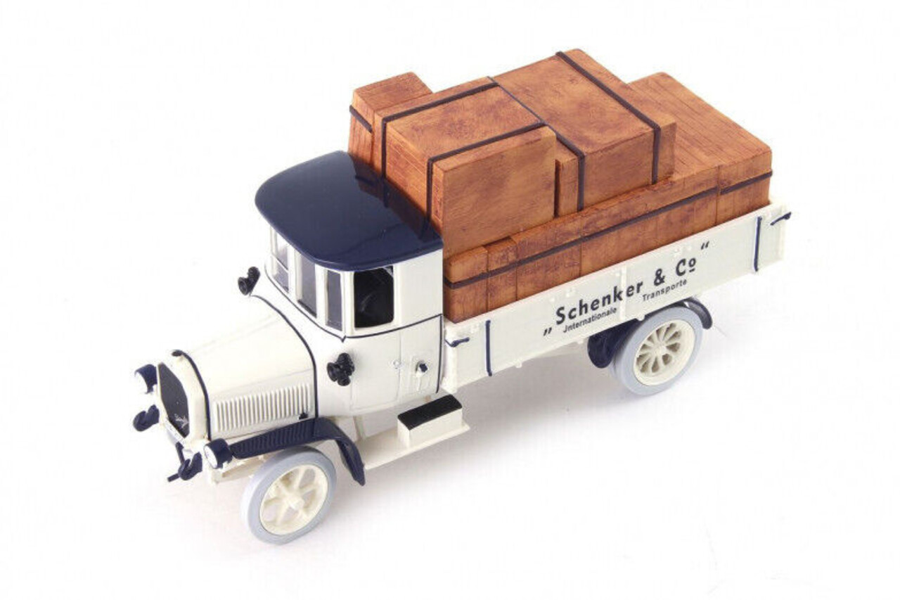 Daimler Daimler Truck Marienfelde DR4-5 + Load Germany 1917   - 1:43 - Autocult Daimler Daimler Truck Marienfelde DR4-5 + Load Germany 1917   - 1:43 - Autocult