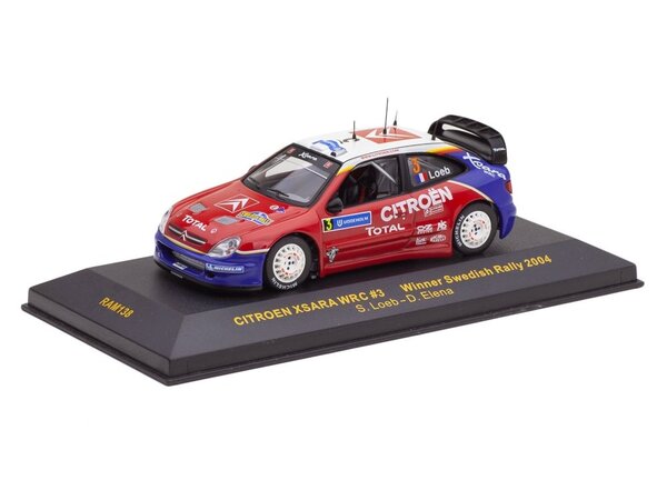 Citroen Citroën Xsara WRC #3 Winner Swedish Rally 2004 - 1:43 - IXO Models
