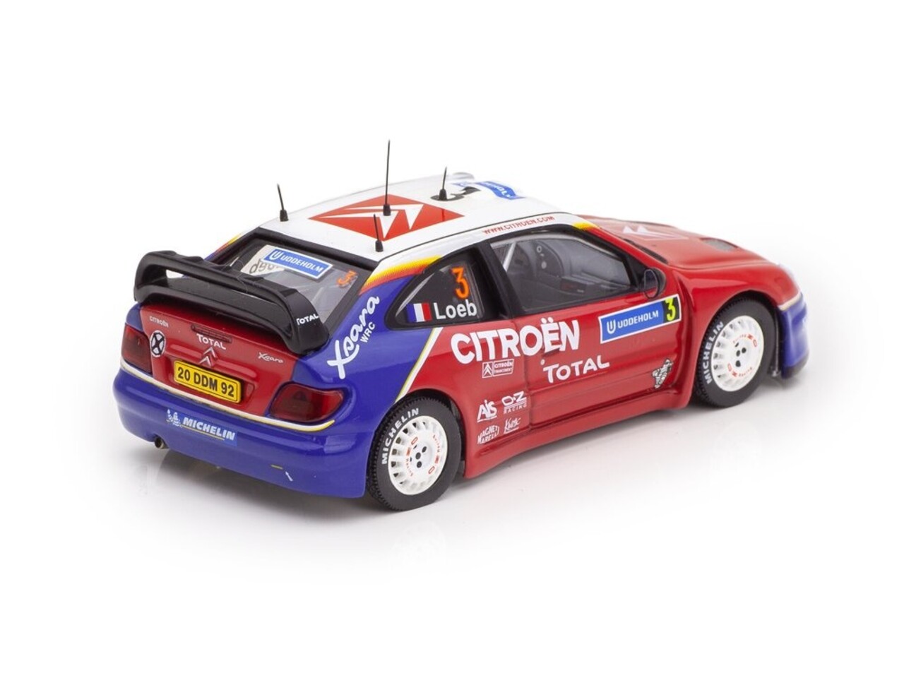 Citroen Citroën Xsara WRC #3 Winner Swedish Rally 2004 - 1:43 - IXO Models
