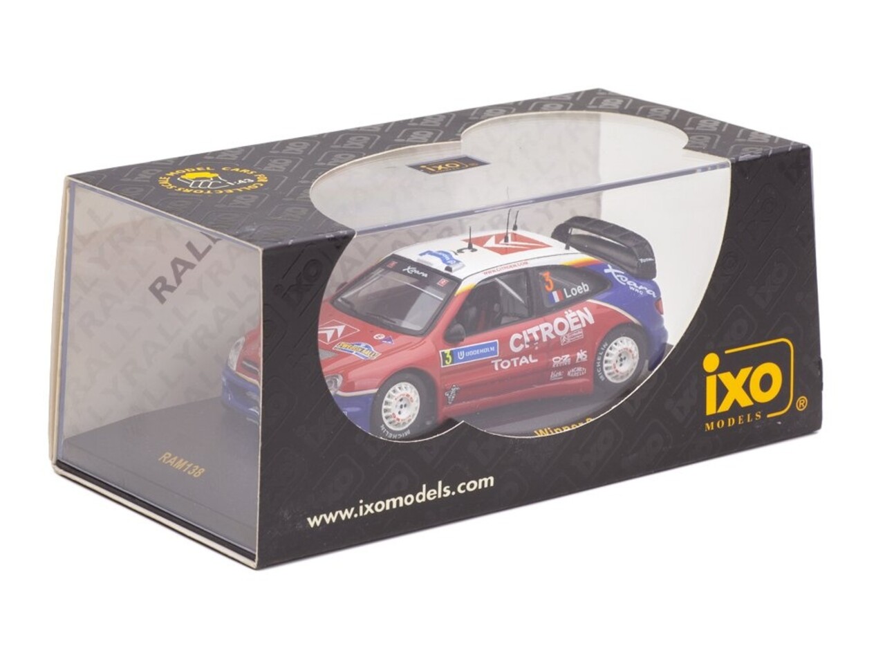 Citroen Citroën Xsara WRC #3 Winner Swedish Rally 2004 - 1:43 - IXO Models