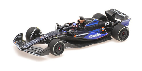 Formule 1 Williams Racing Mercedes FW46, Alex Albon, Bahrain 2024 - 1:43 - Minichamps Formule 1 Williams Racing Mercedes FW46, Alex Albon, Bahrain 2024 - 1:43 - Minichamps