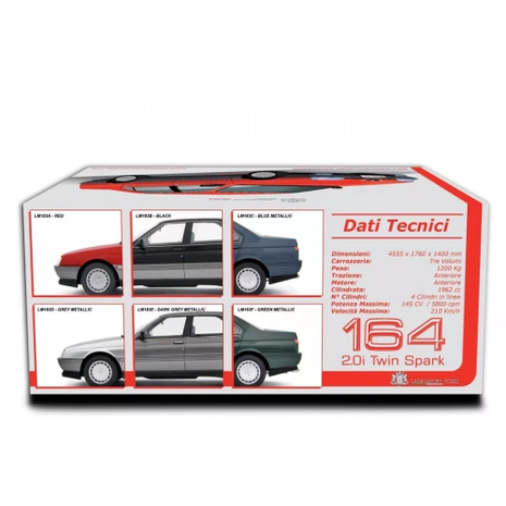 Alfa Romeo Alfa Romeo 164 2.0i Twin Spark 1987 - 1:18 - Laudoracing - Model