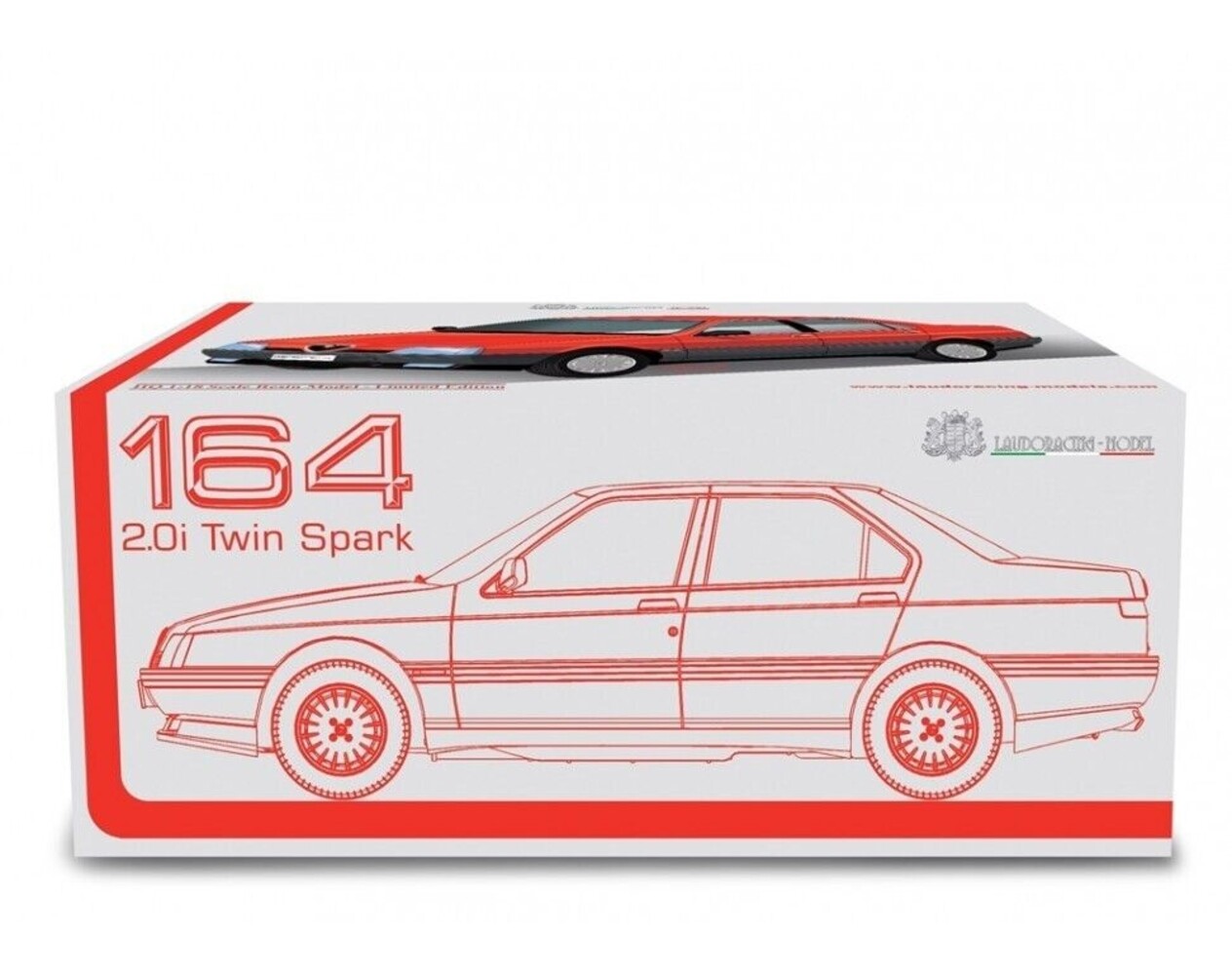 Alfa Romeo Alfa Romeo 164 2.0i Twin Spark 1987 - 1:18 - Laudoracing - Model