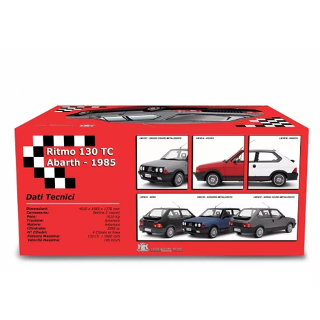Fiat Fiat Ritmo 130 TC Abarth 1985 - 1:18 - Laudoracing - Model Fiat Fiat Ritmo 130 TC Abarth 1985 - 1:18 - Laudoracing - Model