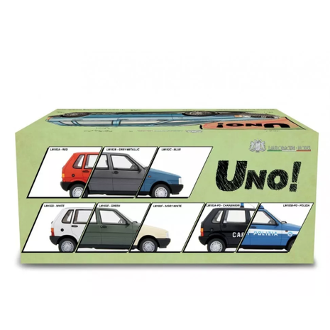 Fiat Fiat Uno 55S 1983 - 1:18 - Laudoracing - Model Fiat Fiat Uno 55S 1983 - 1:18 - Laudoracing - Model